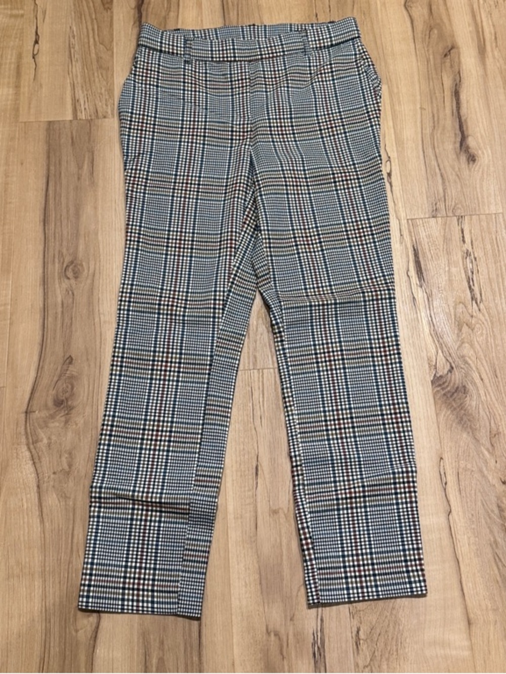 Jules & Leopold Plaid Dress Pants - Black, White & Tan